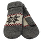 Wool Mitts w. Sherpa lining