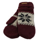 Wool Mitts w. Sherpa lining