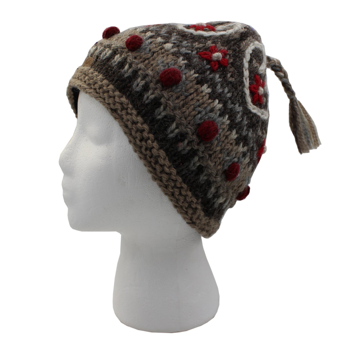 Embroidered Wool Hat