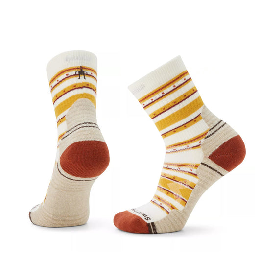 Stitch Stripe Mid Crew Socks - Women's