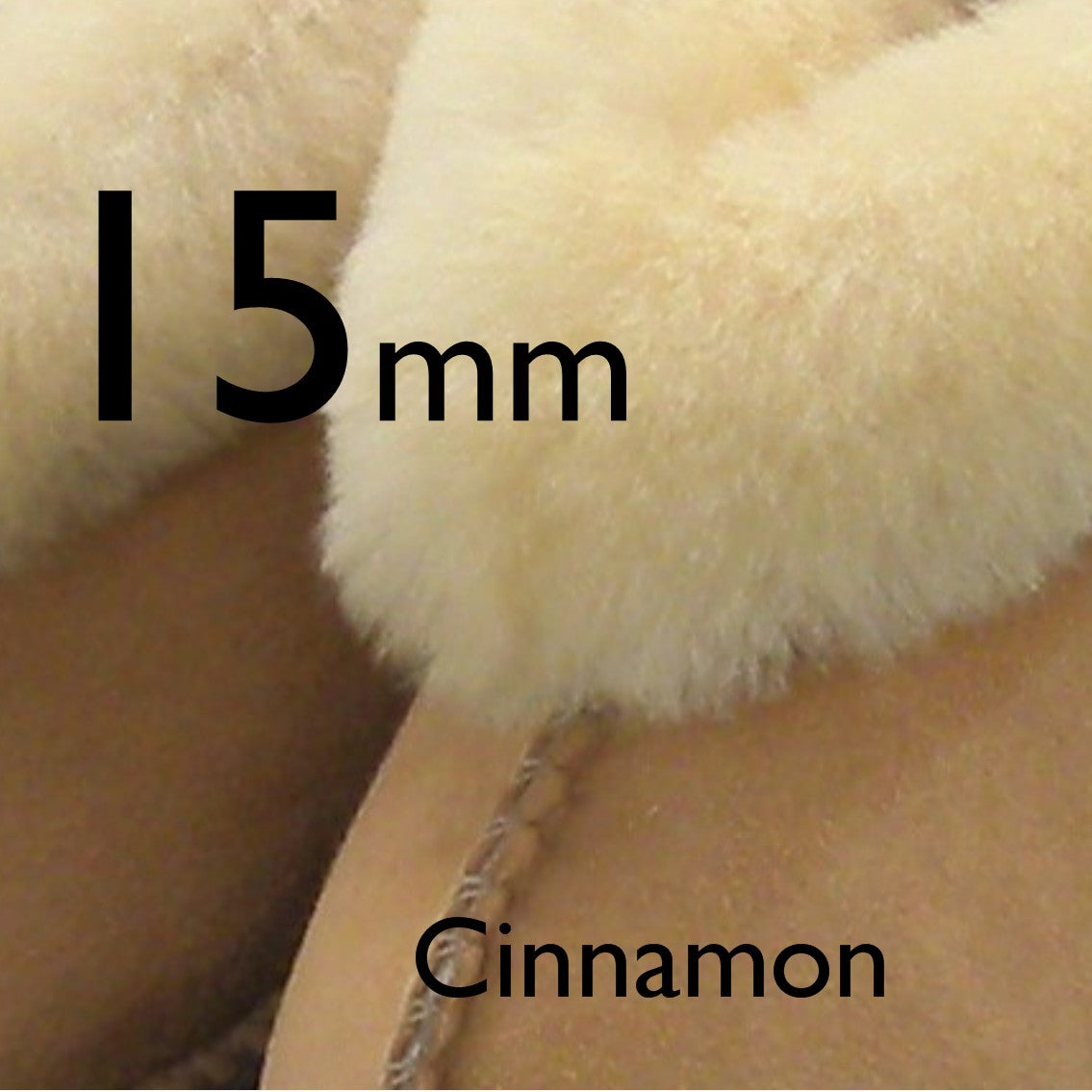 Double Face Sheepskin - 15mm Wool