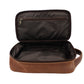 RE Leather Toiletry Case (11"x6"x3.5")