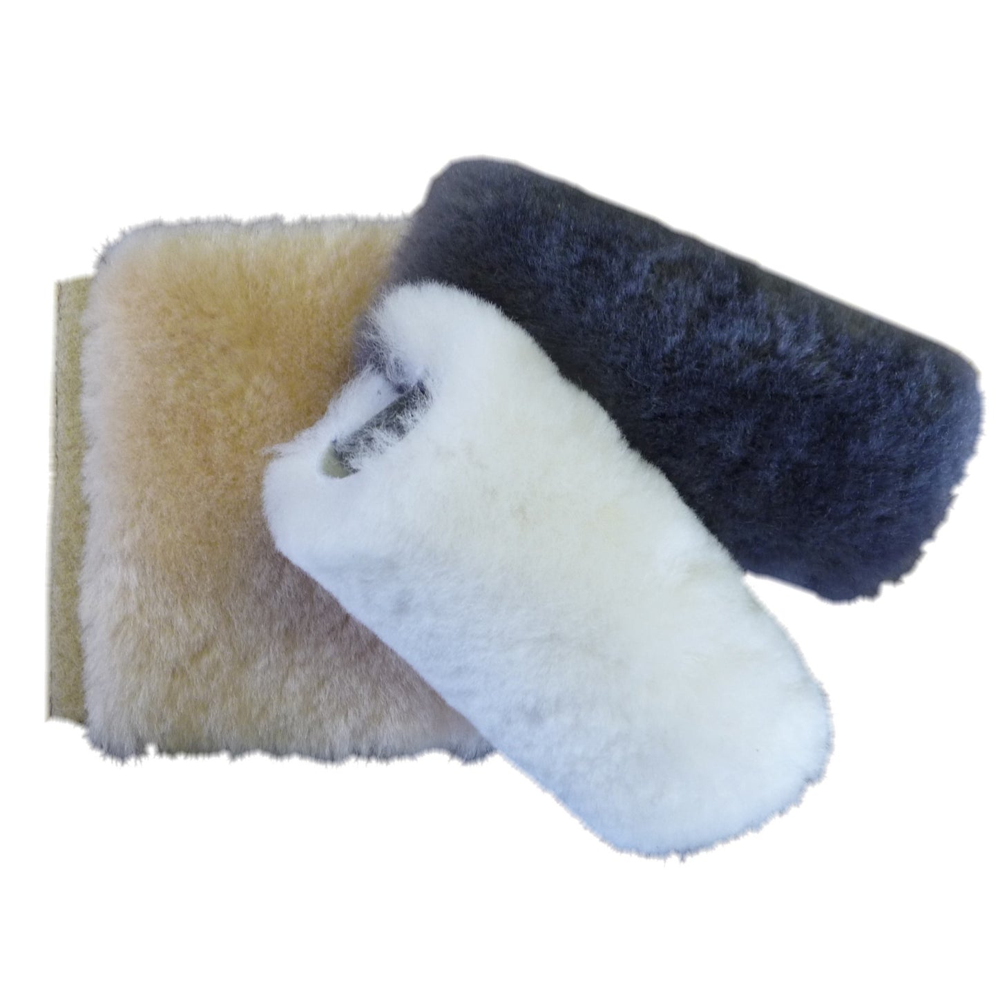 Sheepskin Multi Purpose Strap Cover. Made in Canada by Egli's Sheep Farm