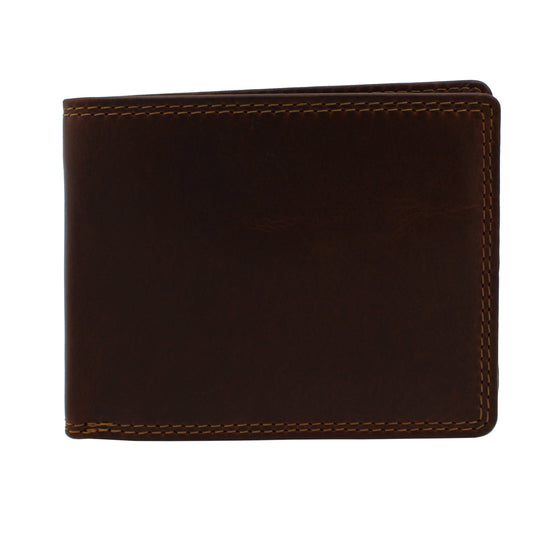 RE Leather Wallet - Bifold with CC Flap