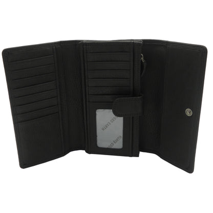 RE Leather Wallet - Women's Clutch