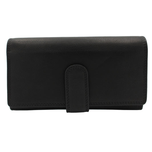 RE Leather Wallet - Clutch