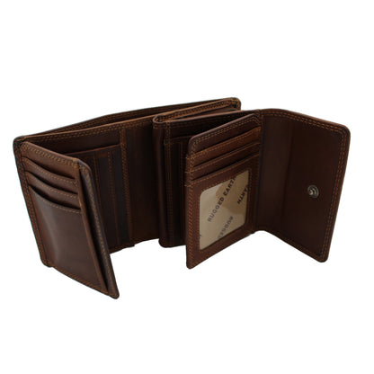 RE Leather Wallet - 4 Fold