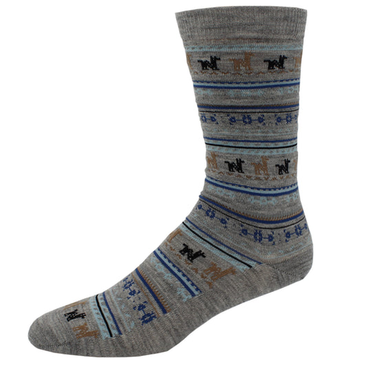 Alpaca Print Socks