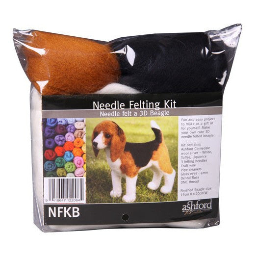 Beagle Needle Felting Kit