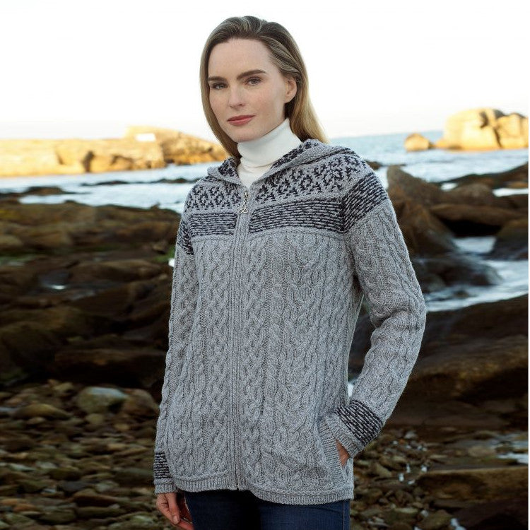 Killarney Cardigan w. Hood