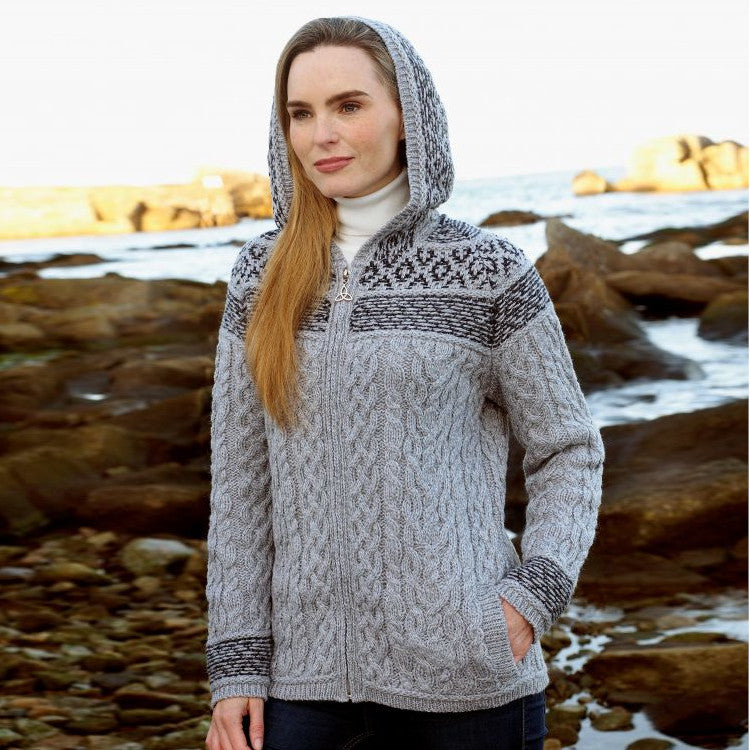 Killarney Cardigan w. Hood